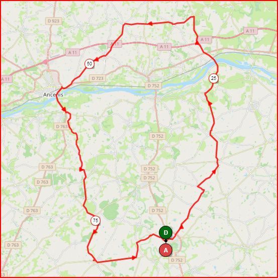 JEUDI 21  - JE020 - 93 KMS
