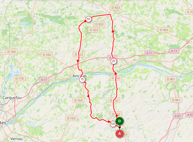 DIMANCHE - 12 - DI327 - 103 KMS