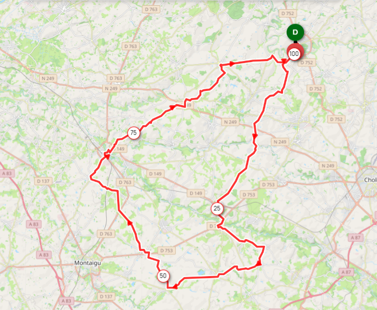 DIMANCHE - 19 - DI328 - 102 KMS