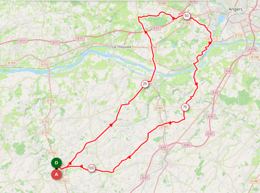 DIMANCHE - 16 - DI332 - 108 KMS