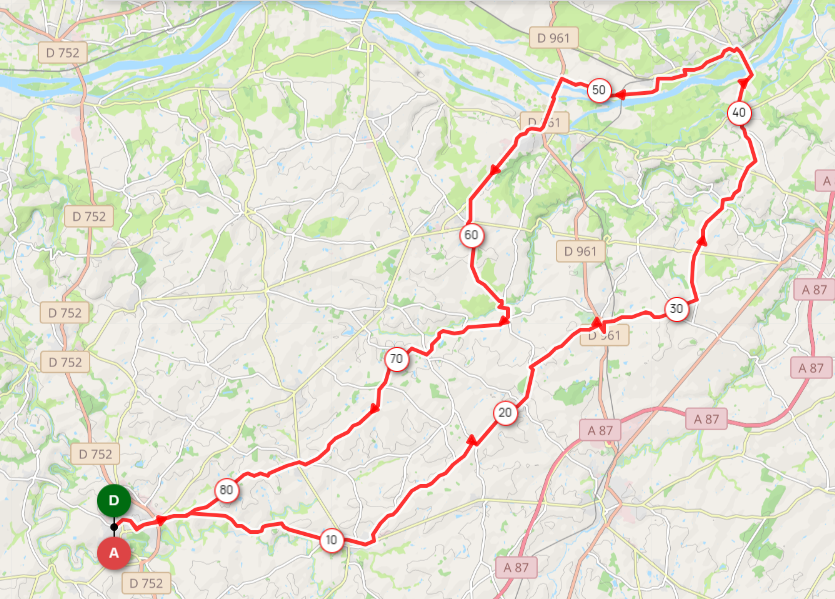 DIMANCHE - 27 - DI337 - 86 KMS