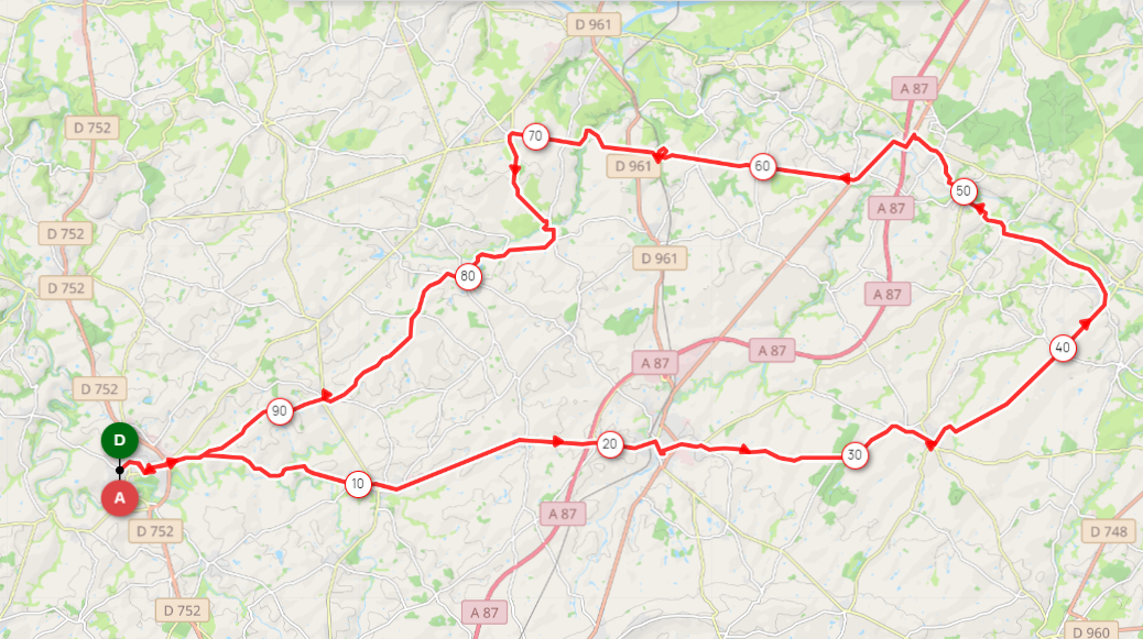 DIMANCHE - 13 - DI219 - 90 KMS
