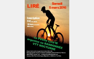 Rando VTT &quot;Nocturne&quot; de LIRE