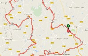 Jeudi 21 - Rando N°8 - 77 Kms