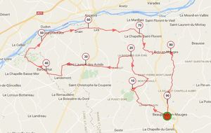 Dimanche PAQUES - Rando 11 - 92 Kms