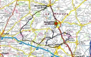 Dimanche 17 - Rando N°31 - 75 Kms