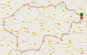 Dimanche 1 - Rando N°06 - 82 Kms