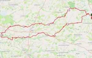 Jeudi 5 - Rando N°110 - 81 Kms