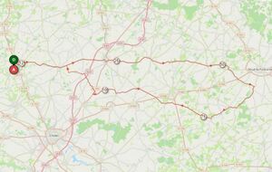 Dimanche 12 - Rando N°18 - 125 Kms