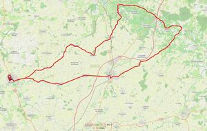 Jeudi 17 - Rando N°135 - 93 Kms