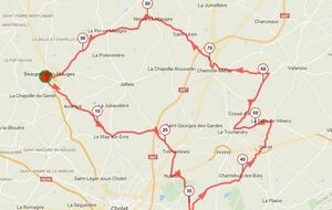 Dimanche 4 - Rando N°27 - 96 Kms