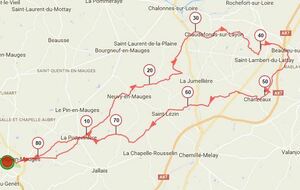 Dimanche 11 - Rando N°50 - 84 Kms