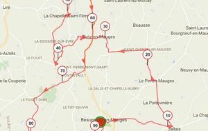 DIMANCHE 29 - RANDO N° 16 - 92 KMS