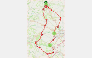 DIMANCHE 31 - RANDO N° 26 B - 80 KMS