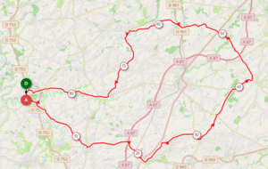 DIMANCHE - 21 - DI315 - 87 kms