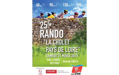 Rando &quot;La Cholet Pays de Loire&quot; 2015