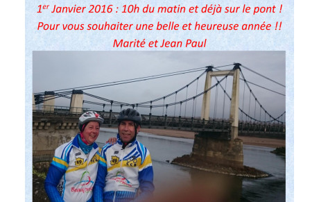 Marité &amp; J.Paul vous souhaitent une bonne année