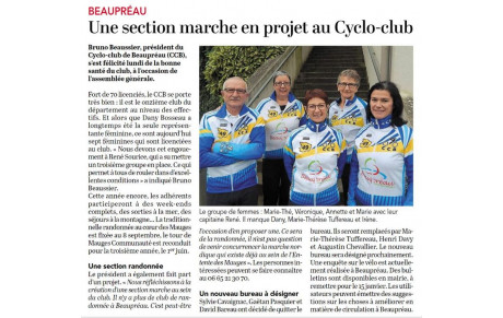 Article du COURRIER DE L'OUEST